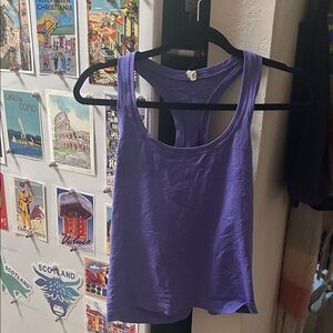 lululemon athletica Vibrant Purple Tank Top